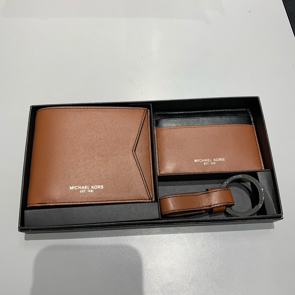 Michael Kors Mens Wallet Box Set